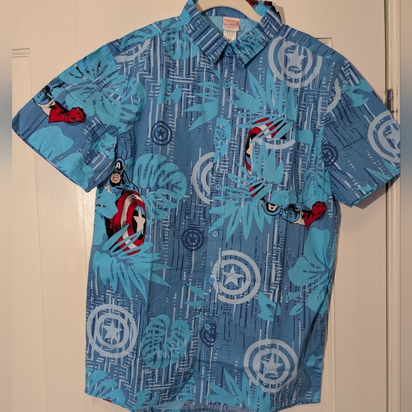 Marvel Other - NWOT Marvel Captain America Shirt
